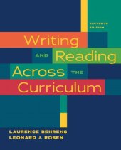 book Writing and Reading Across the Curriculum