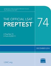 book The Official LSAT PrepTest 74: December 2014