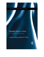 book Disability Policy in China: Child and Family Experiences