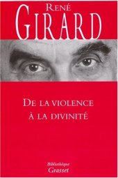 book De la violence à la divinité