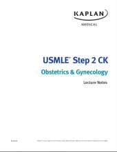 book USMLE Step 2 CK Lecture Notes: Obstetrics/Gynecology