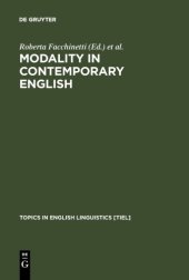 book Modality in Contemporary English