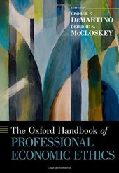 book The Oxford Handbook of Professional Economic Ethics