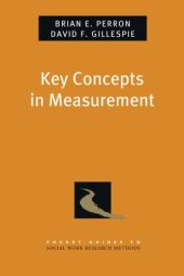 book Key Concepts in Measurement