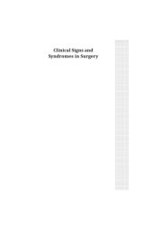 book Clinical Signs and Syndromes in Surgery