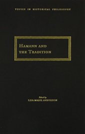 book Hamann and the Tradition