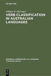 book Verb Classification in Australian Languages