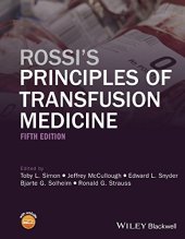 book Rossi’s Principles of Transfusion Medicine