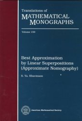 book Best Approximation by Linear Superpositions (Approximate Nomography)