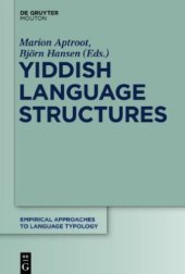 book Yiddish Language Structures