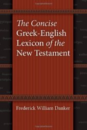 book The Concise Greek-English Lexicon of the New Testament