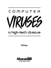 book Computer Viruses: A High-tech Disease