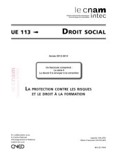 book UE 113 Droit social Série 4