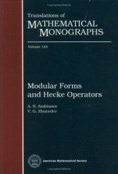 book Modular Forms and Hecke Operators