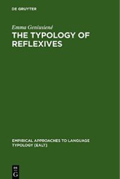 book The Typology of Reflexives