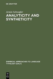 book Analyticity and Syntheticity: A Diachronic Perspective With Special Reference to Romance Languages