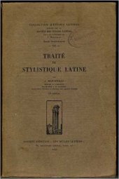 book Traité de stylistique latine