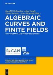 book Algebraic Curves and Finite Fields: Cryptography and Other Applications