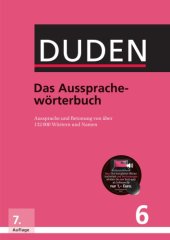 book Duden, das Aussprachewörterbuch