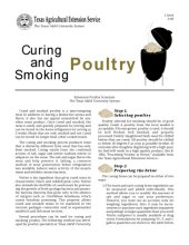 book Curing and smoking poultry