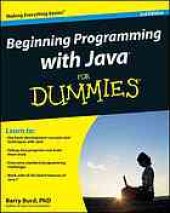 book Beginning programming with Java for dummies