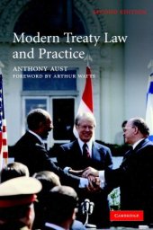 book Modern Treaty Law and Practice