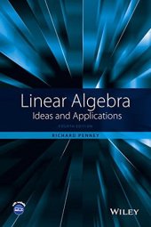 book Linear Algebra: Ideas and Applications