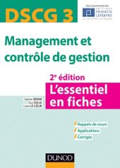 book DSCG 3 Management et contrôle de gestion - L’essentiel en fiches