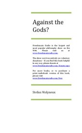 book Against the Gods? A Concise Guide to Atheism and Agnosticism