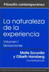 book La naturaleza de la experiencia