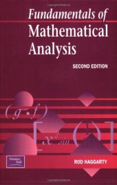 book Fundamentals of Mathematical Analysis