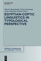 book Egyptian-Coptic Linguistics in Typological Perspective