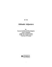 book Altitude adjusters