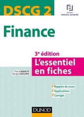 book DSCG 2 - Finance - L’essentiel en fiches