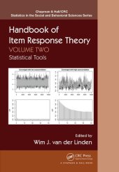 book Handbook of item response theory, volume two: statistical tools