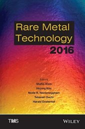 book Rare metal technology 2016