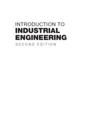 book Introduction to industrial engineering