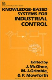 book Knowledge-based Systems for Industrial Control