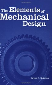 book The elements of mechanical design