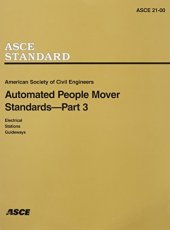 book Automated People Mover Standards, Part 3