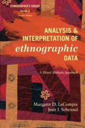 book Analysis and interpretation of ethnographic data : a mixed methods approach