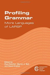 book Profiling grammar : more languages of LARSP