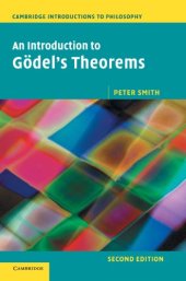 book An introduction to Gödel's theorems