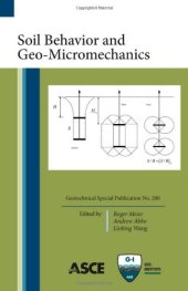 book Soil behavior and geo-micromechanics : proceedings of the GeoShanghai 2010 International Conference, June 3-5, 2010, Shanghai, China