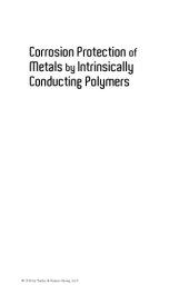 book Corrosion protection of metals by intrinsically conducting polymers