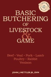 book Basic butchering of livestock & game