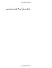 book Acoustics and psychoacoustics