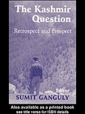 book The Kashmir question : retrospect and prospect