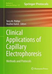 book Clinical applications of capillary electrophoresis : methods and protocols