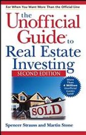 book The unofficial guide to real estate investing